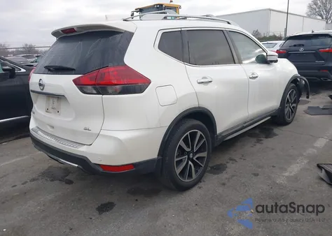2019 Nissan Rogue Sl z USA, uszkodzony, nr VIN 5N1AT2MT7KC736748